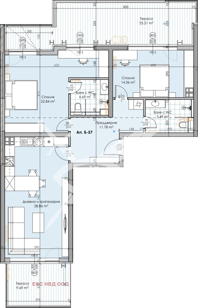 En venta  2 dormitorios Plovdiv , Karshiyaka , 167 metros cuadrados | 58736346