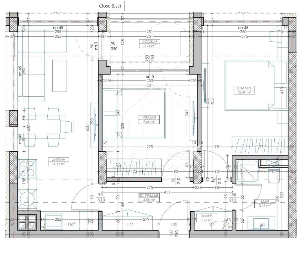 Продава 3-СТАЕН, гр. Варна, Кайсиева градина, снимка 2 - Апартаменти - 55149112