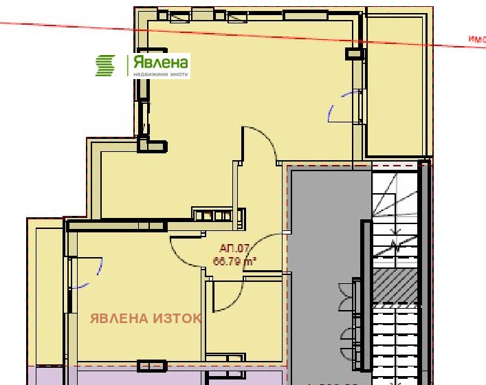 Eladó  1 hálószoba Sofia , Krasno selo , 78 négyzetméter | 48145879 - kép [2]