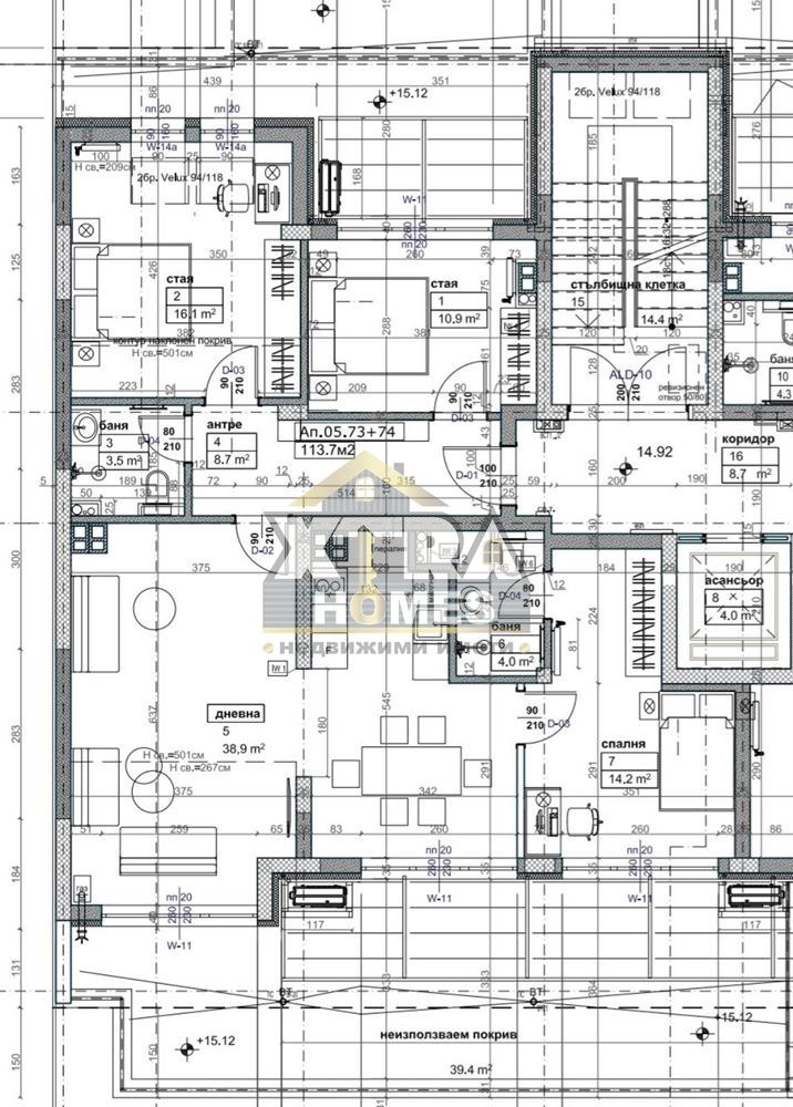 Продава 4-СТАЕН, гр. София, Малинова долина, снимка 9 - Aпартаменти - 48376412