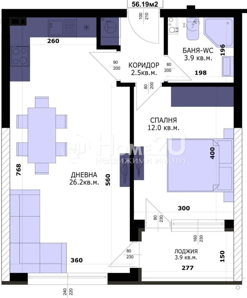 Продава 2-СТАЕН, гр. Варна, Кайсиева градина, снимка 3 - Апартаменти - 53463623
