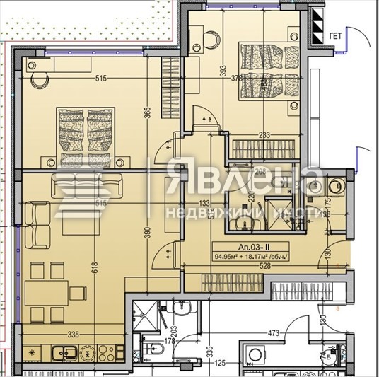 Продава 3-СТАЕН, гр. София, Драгалевци, снимка 9 - Апартаменти - 54208858