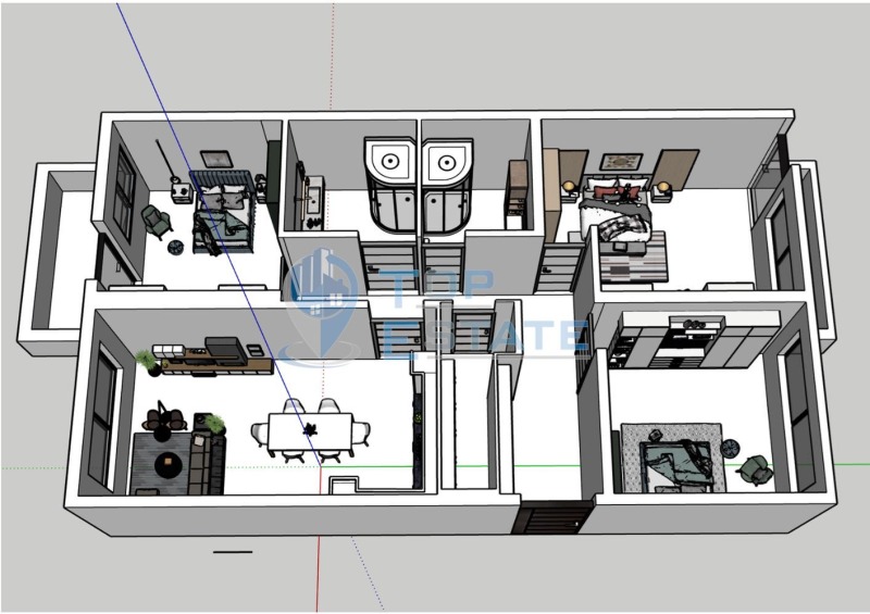 Продава  4-стаен, град Велико Търново, Бузлуджа •  135 140 EUR • ID 12573682 — holmes.bg - [1] 