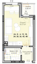 Продава 1-СТАЕН, град Пловдив, Гагарин • 40270 € • 34507838 — Holmes.bg