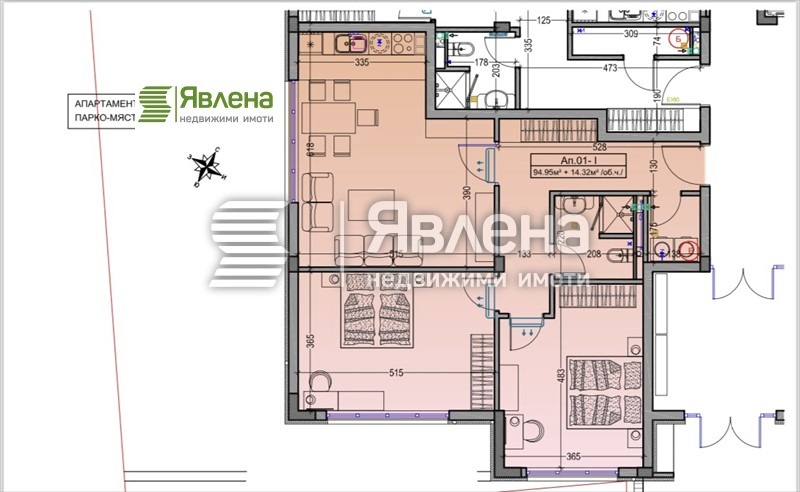 Satılık  2 yatak odası Sofia , Dragalevci , 110 metrekare | 80391165 - görüntü [9]