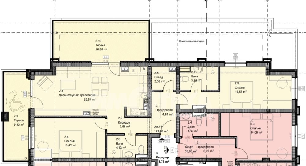 Продава 3-СТАЕН, гр. София, Овча купел, снимка 3 - Апартаменти - 54124756