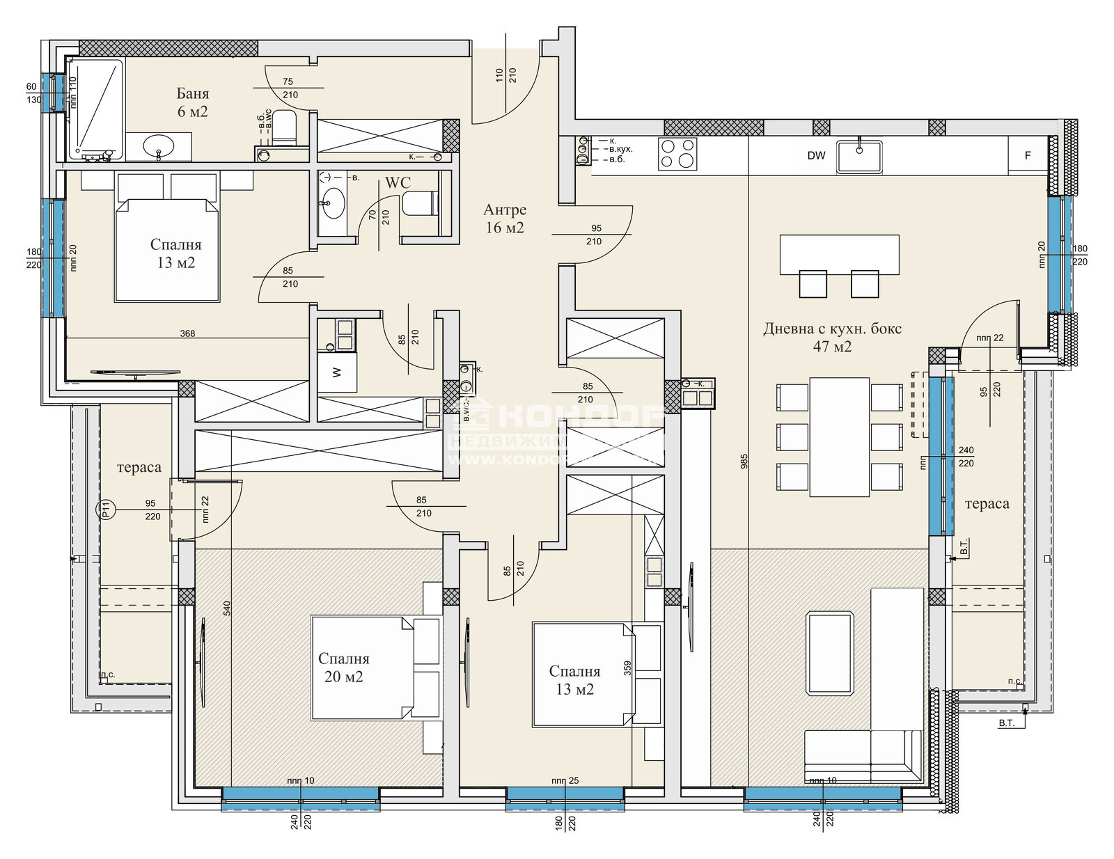 Продава МНОГОСТАЕН, гр. Пловдив, Остромила, снимка 6 - Апартаменти - 52664078