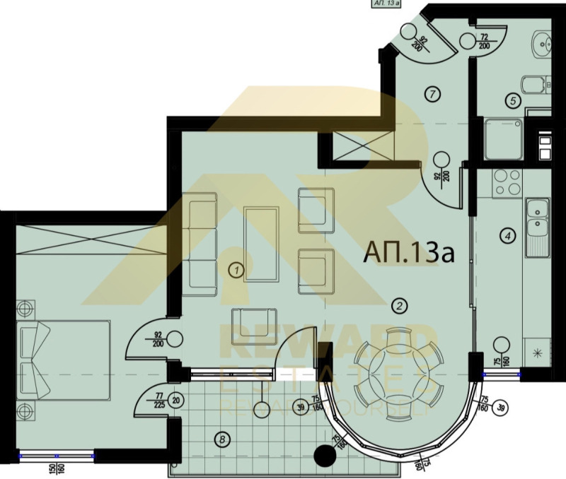 Zu verkaufen  1 Schlafzimmer Sofia , Manastirski liwadi , 92 qm | 83336209 - Bild [11]