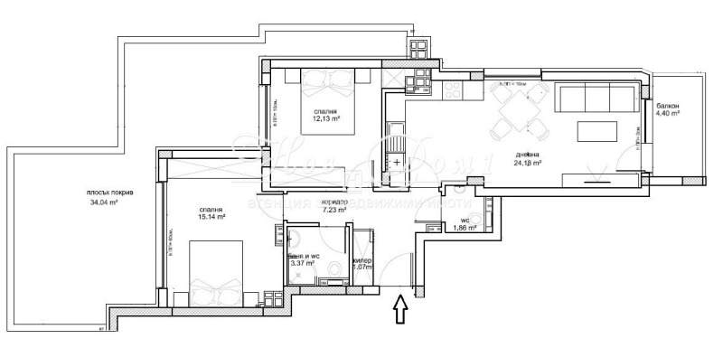 Продава  3-стаен град Варна , Левски 1 , 128 кв.м | 58972963 - изображение [3]