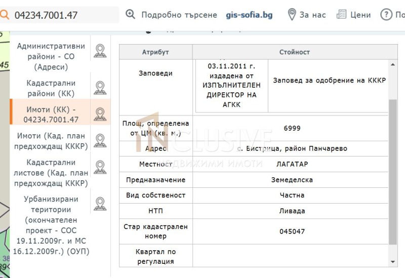 На продаж  Сюжет София , Бистрица , 7000 кв.м | 57176663 - зображення [5]