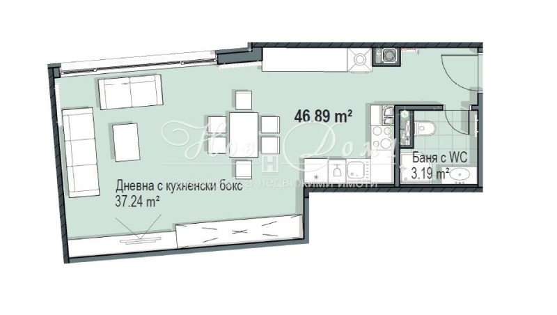 Eladó  Stúdió Sofia , Krastova vada , 56 négyzetméter | 81286539 - kép [17]