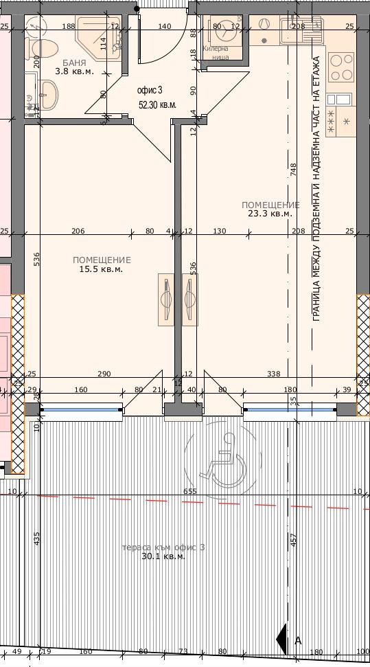 Na prodej  1 ložnice Varna , Levski 1 , 52 m2 | 23625871 - obraz [2]