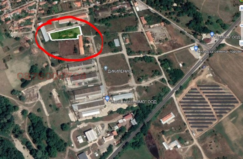 Продава ПРОМ. ПОМЕЩЕНИЕ, с. Долно Сахране, област Стара Загора, снимка 3 - Производствени сгради - 52785511