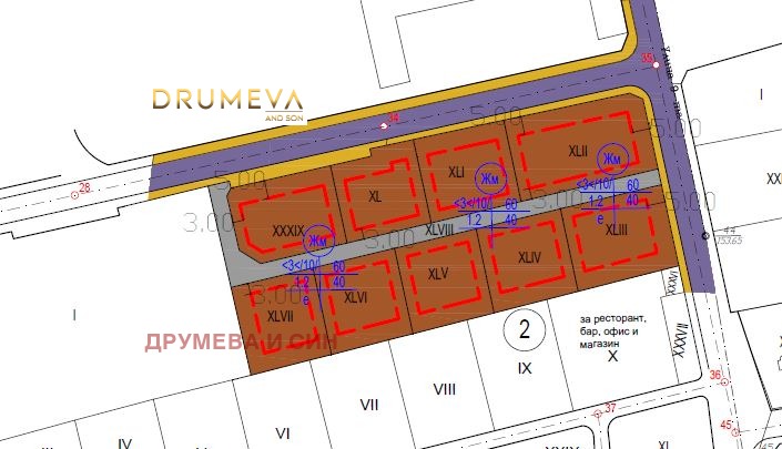 En venta  Trama región Dóbrich , Topola , 3440 metros cuadrados | 70396577 - imagen [3]