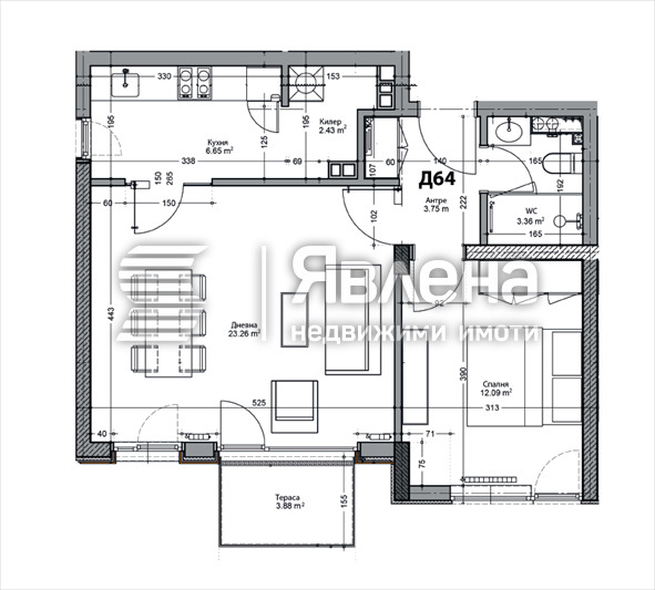 Продава 2-СТАЕН, гр. Пловдив, Кършияка, снимка 10 - Апартаменти - 55305030