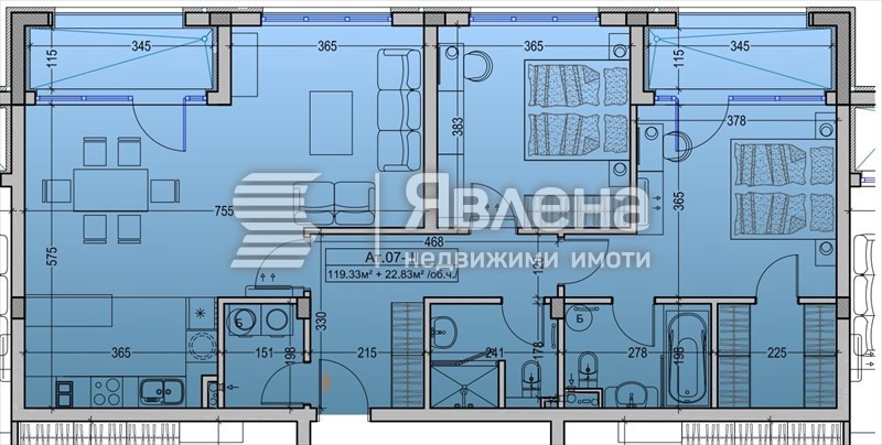Продава 3-СТАЕН, гр. София, Драгалевци, снимка 11 - Апартаменти - 55138396