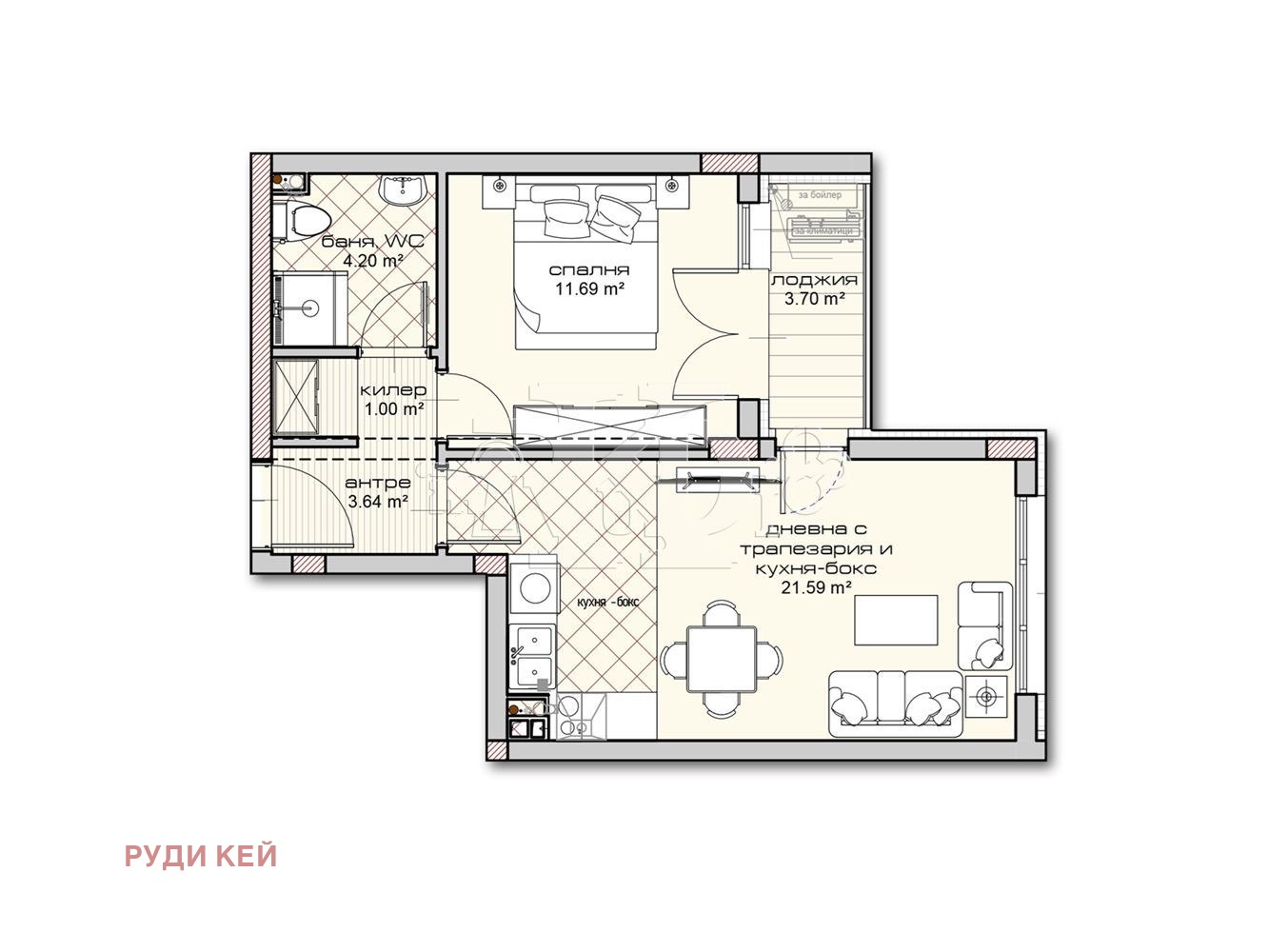 Продава 2-СТАЕН, гр. Варна, Владислав Варненчик 2, снимка 2 - Апартаменти - 54056452