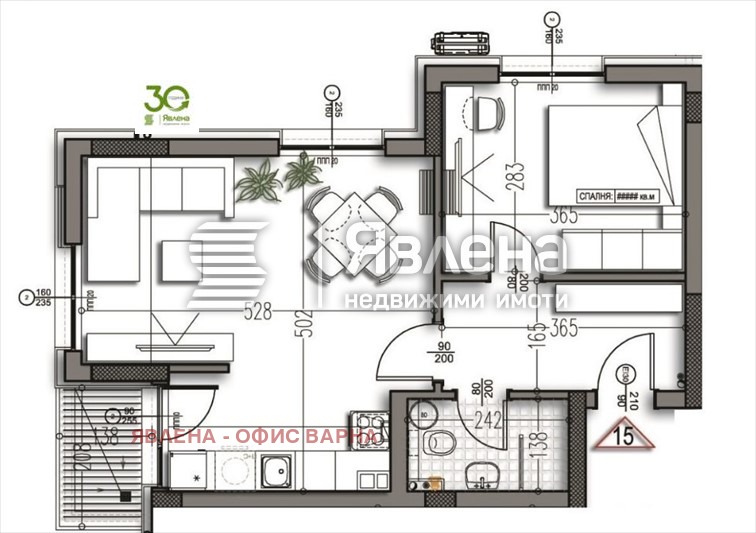 Продава 2-СТАЕН, гр. Варна, Изгрев, снимка 2 - Aпартаменти - 49215365