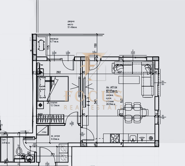 Продава 2-СТАЕН, гр. Пловдив, Остромила, снимка 3 - Aпартаменти - 47051278