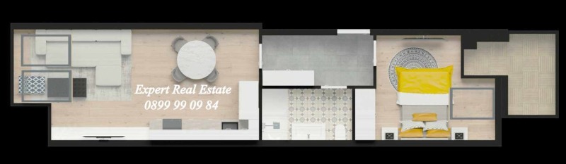 À venda  1 quarto Plovdiv , Kiutchuk Parij , 62 m² | 48777243 - imagem [9]