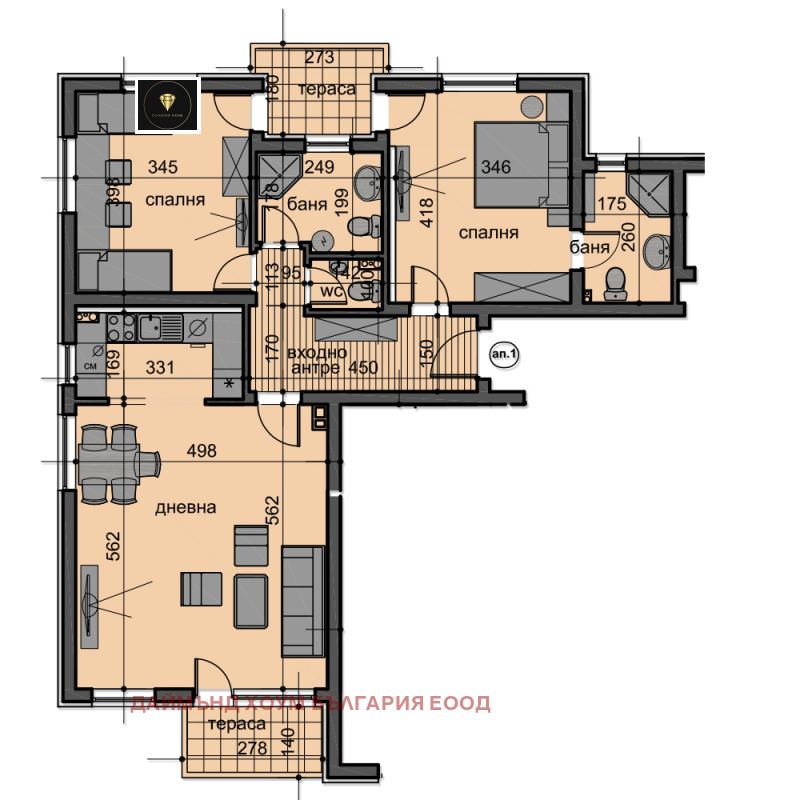 Продава 3-СТАЕН, гр. Пловдив, Остромила, снимка 10 - Aпартаменти - 48378013