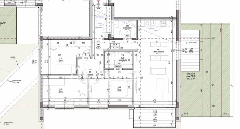 Till salu  3+ sovrum Sofia , Bankja , 187 kvm | 50018929 - bild [4]
