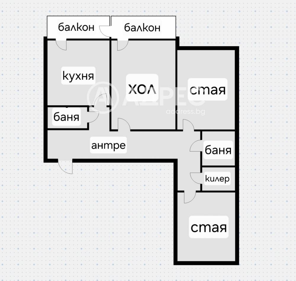 Продава 3-СТАЕН, гр. София, Сухата река, снимка 4 - Апартаменти - 54228637