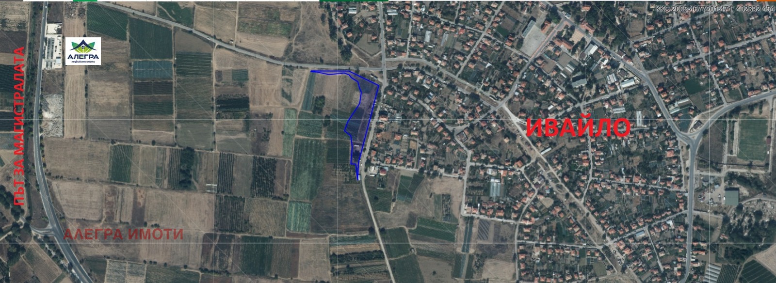 Продава ПАРЦЕЛ, с. Ивайло, област Пазарджик, снимка 2 - Парцели - 42048346