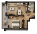 Продава  2-стаен град Бургас , Хоризонт , 63 кв.м | 58506913 - изображение [2]