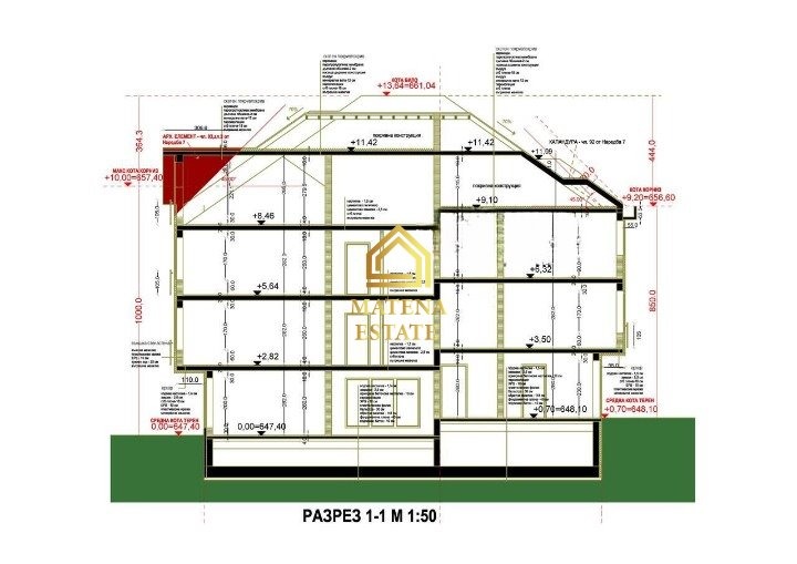 Продаја  1 спаваћа соба Софија , в.з.Киноцентара , 77 м2 | 12168887 - слика [6]