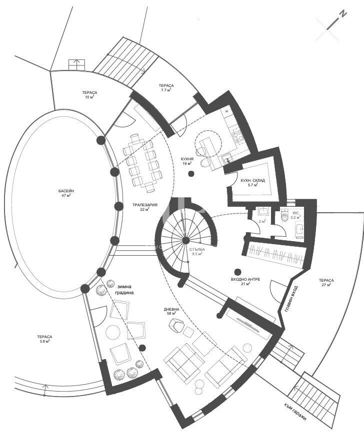 Продава КЪЩА, гр. София, Бояна, снимка 16 - Къщи - 56225894