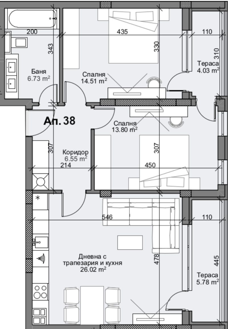 Продава 3-СТАЕН в град Пловдив, Кършияка - 112 кв.м / 245 192 € » 479 553.87 лв., СП РЕЗИДЕНС