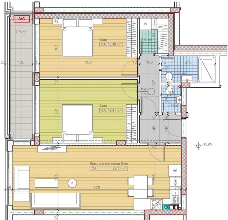 Продава 3-СТАЕН, гр. София, Бояна, снимка 1 - Aпартаменти - 47720639