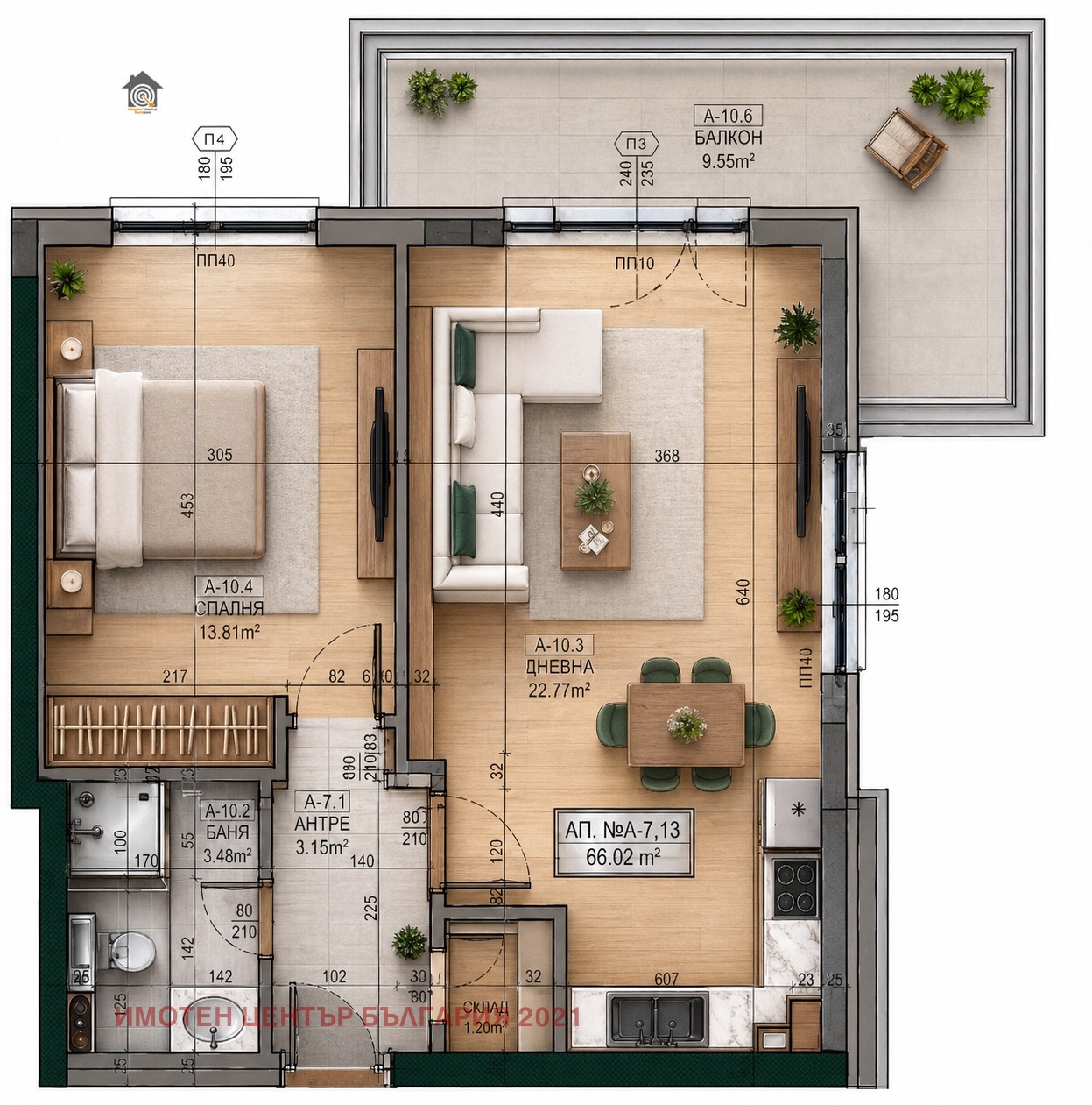 Продава 2-СТАЕН, гр. София, Витоша