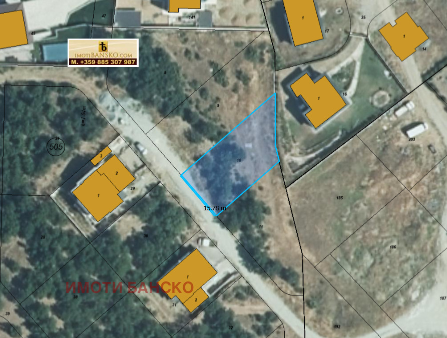 Продава ПАРЦЕЛ, с. Изгрев, област Благоевград, снимка 4 - Парцели - 54052921