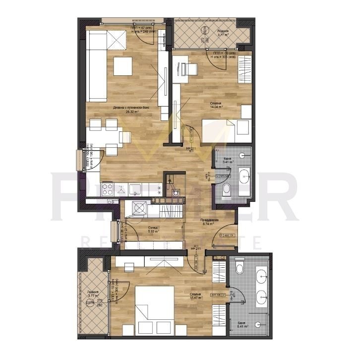 Продава 3-СТАЕН, гр. София, Бояна, снимка 12 - Апартаменти - 52707729