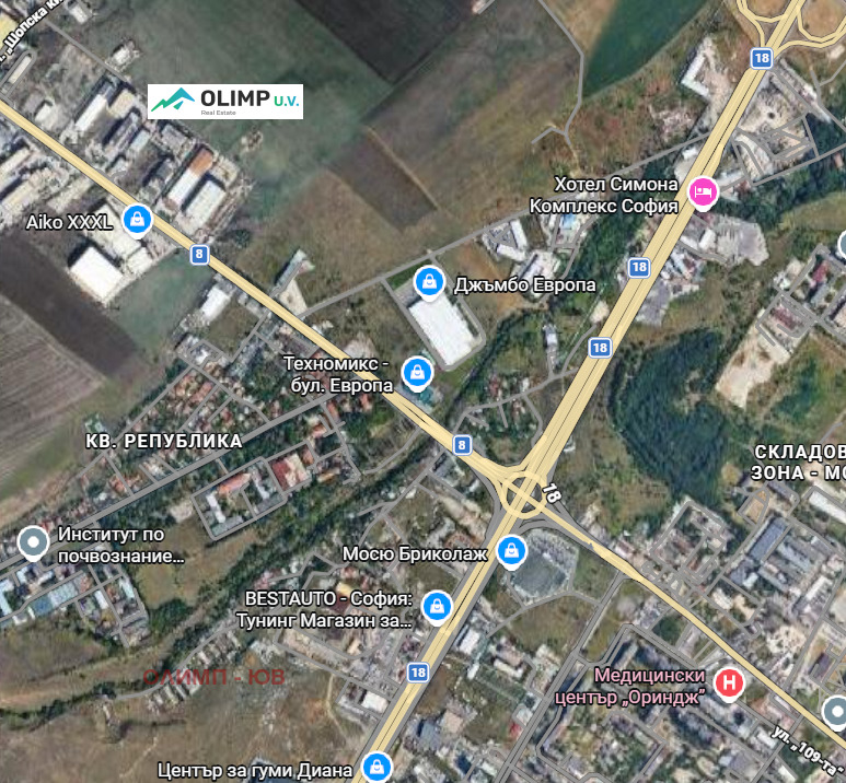 Продава ПАРЦЕЛ, гр. София, Република