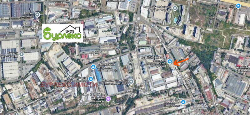 Продава СКЛАД, гр. Варна, Западна промишлена зона