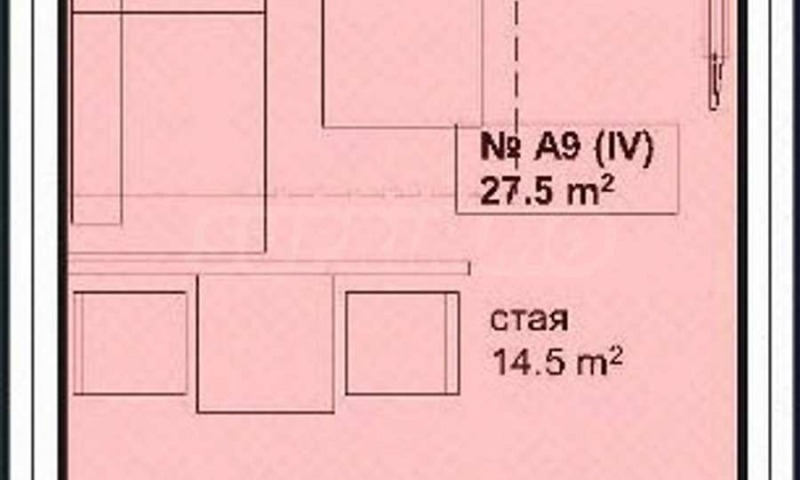 Продава 1-СТАЕН, гр. Бургас, Славейков, снимка 2 - Aпартаменти - 47424882