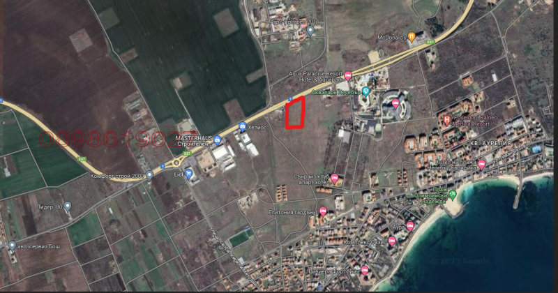 Продава ЗЕМЕДЕЛСКА ЗЕМЯ, гр. Несебър, област Бургас, снимка 3 - Земеделска земя - 53407146