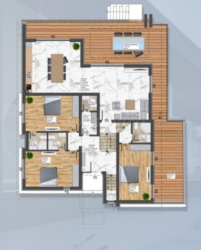 Продаја  Кућа регион Пловдив , Белаштица , 328 м2 | 40738869 - слика [4]
