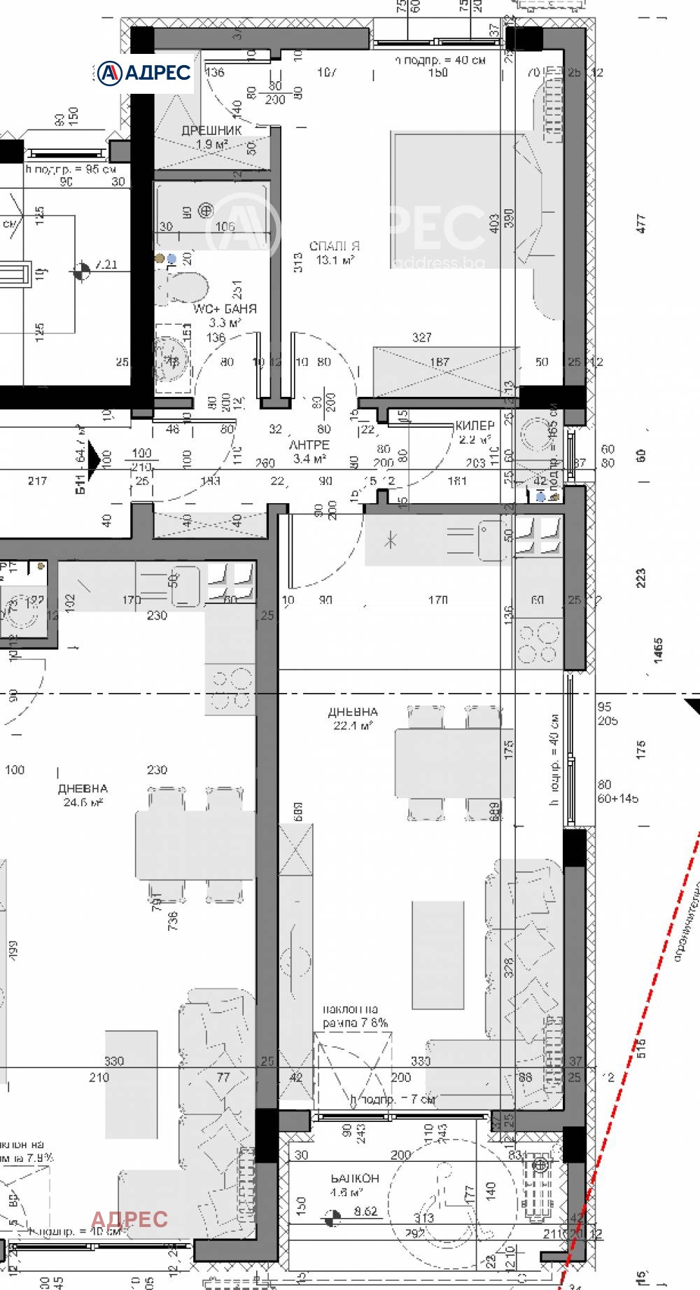 Продава 2-СТАЕН, гр. Варна, Владислав Варненчик 1, снимка 5 - Апартаменти - 53855020
