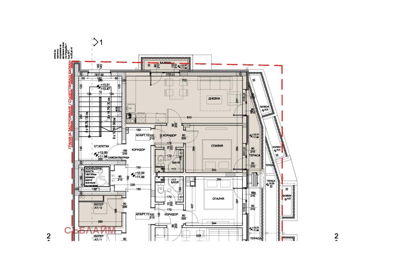 In vendita  1 camera da letto Varna , Izgrev , 66 mq | 62939970 - Immagine [2]