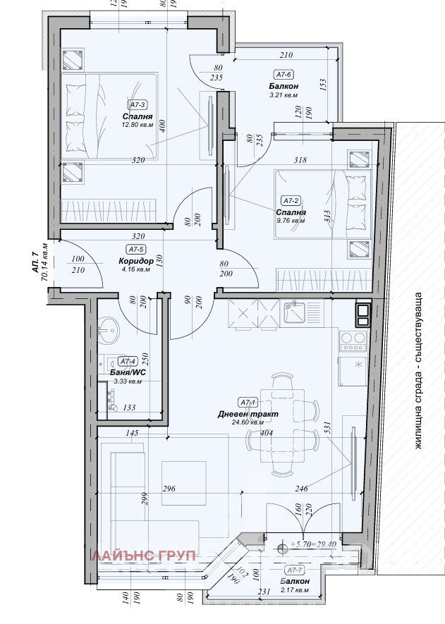 Продава 3-СТАЕН, гр. Варна, Христо Ботев, снимка 3 - Апартаменти - 54376113