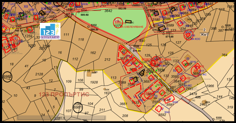 Продава ПАРЦЕЛ, с. Бистрица, област София-град, снимка 1 - Парцели - 48800846