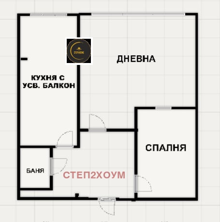 De vânzare  1 dormitor Sofia , Mladost 2 , 47 mp | 35529823 - imagine [12]