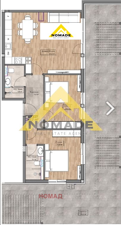 Продава 3-СТАЕН, гр. Пловдив, Кършияка, снимка 5 - Апартаменти - 52882572
