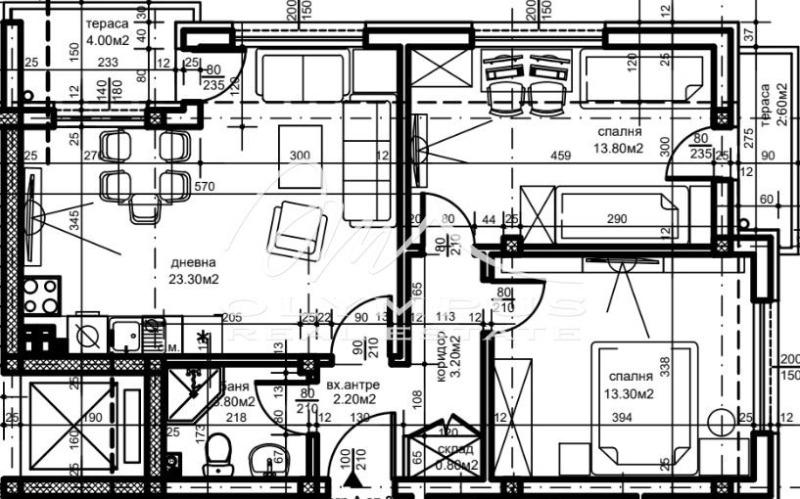 Продава 3-СТАЕН, гр. Пловдив, Беломорски, снимка 2 - Aпартаменти - 48666007