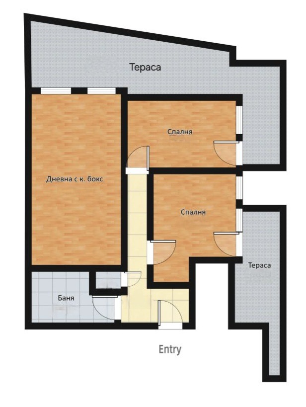 Myytävänä  2 makuuhuonetta Sofia , Tsentar , 126 neliömetriä | 82632521 - kuva [7]