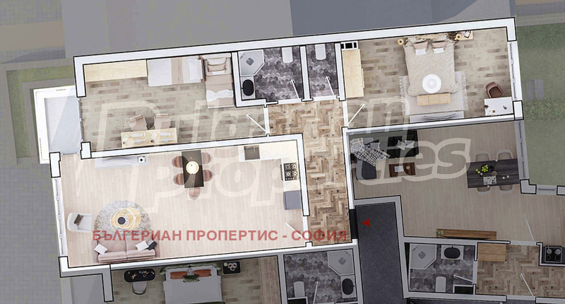 Продава 3-СТАЕН, гр. София, Стрелбище, снимка 8 - Апартаменти - 52037239